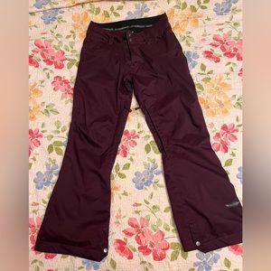 Ride Snowboards women's pants size S/P.